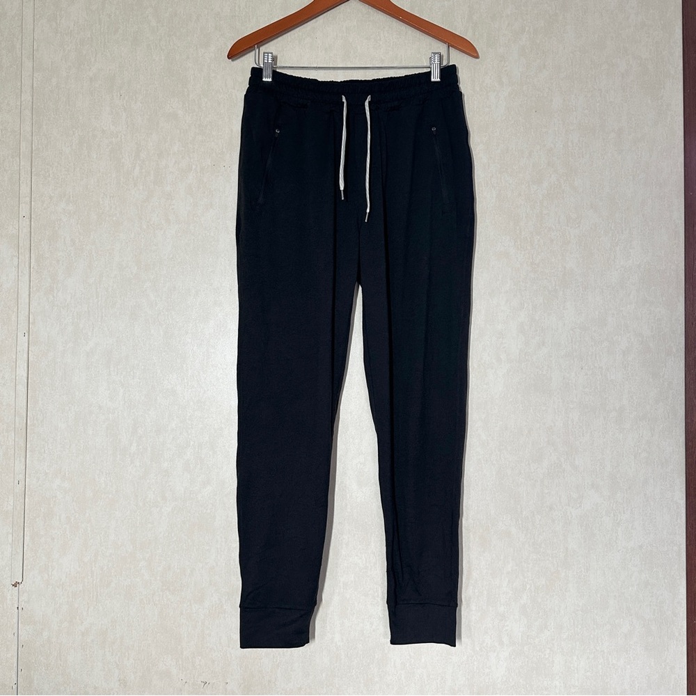 Vuori Men’s Ponto Performance Jogger Pants Pull On in Charcoal Heather S - Picture 3 of 16